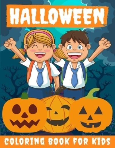 Cover for Toodma · Halloween Coloring Book for kids (Paperback Book) (2020)