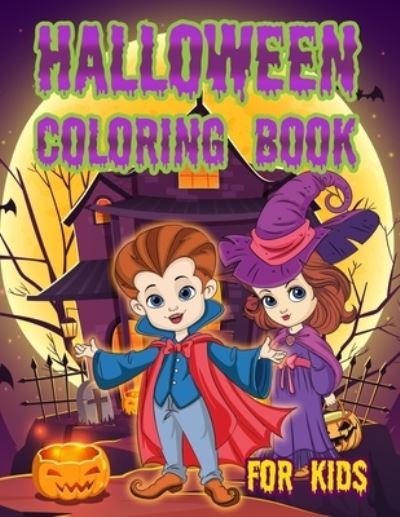 Cover for Nlts Publishing · Halloween Coloring Book for Kids (Pocketbok) (2020)