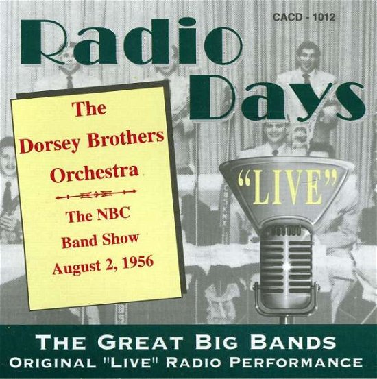 Cover for Dorsey Brothers · Nbc Band Stand 8/2/58 (CD) (1995)