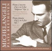 Cover for Beethoven / Michelangeli · Michelangeli Plays Beethoven (CD) (2005)