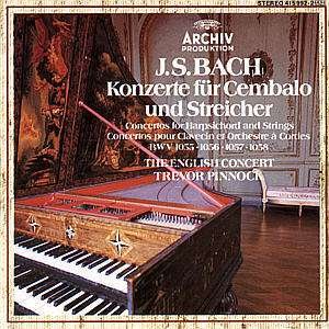 Cover for Trevor Pinnock · Bach: Concertos for Harpsichord 2 (CD) (2001)