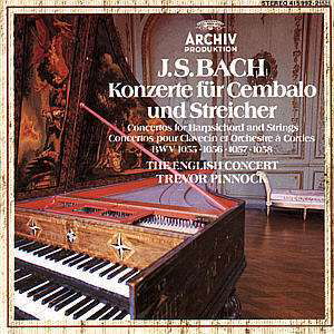 Cover for Trevor Pinnock · Bach: Concertos for Harpsichord 2 (CD) (2001)