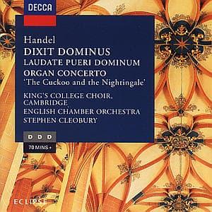 Cover for Handel · Dixit Dominus (CD)