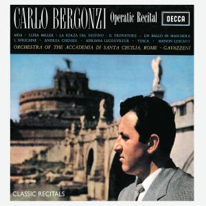 Cover for Bergonzi Carlo · Classic Recitals: Carlo Bergon (CD) (2004)