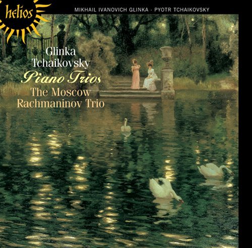 Cover for The Moscow Rachmaninov Trio · Tchaikovski - Glinka: piano trios (CD) (2019)