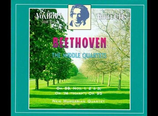 Middle Quartets - Beethoven / New Hungarian Quartet - Musik - VoxBox - 0047163301223 - 7. januar 2008