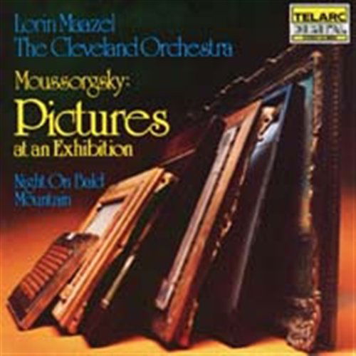 Pictures at an Exhibition / Night on Bald Mountain - Mussorgsky / Ravel / Maazel / Cvo - Musik - TELARC - 0089408004223 - 25. Oktober 1990