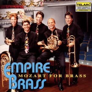 Cover for Empire Brass · Mozart for Brass (CD) (1993)