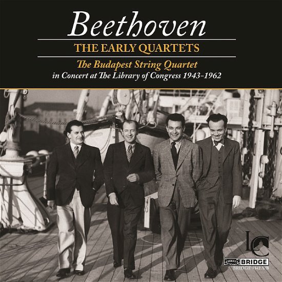 Early String Quartets - Beethoven / Budapest String Quartet - Musik - BRIDGE - 0090404934223 - 13. September 2011