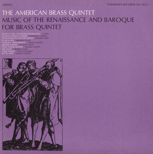 Cover for American Brass Quintet · Music of Renaissance &amp; Baroque for Brass Quintet (CD) (2012)