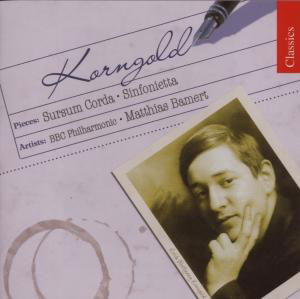 Sursum Corda / Sinfonietta - E.W. Korngold - Música - CHANDOS - 0095115143223 - 1 de octubre de 2007