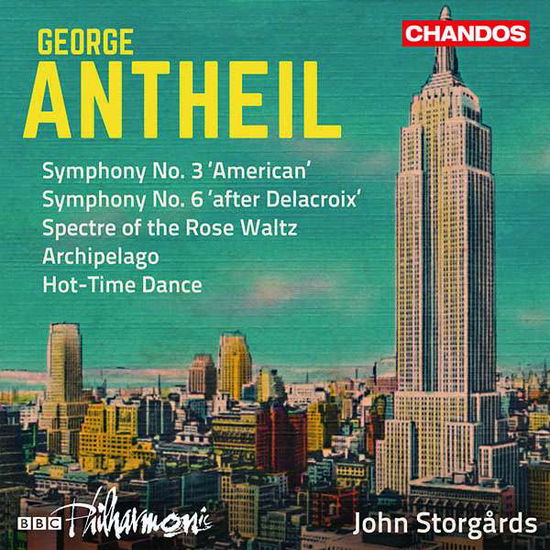 Orchestral Works 2 - Antheil / Bbc Philharmonic - Musik - CHANDOS - 0095115198223 - 4. Januar 2019