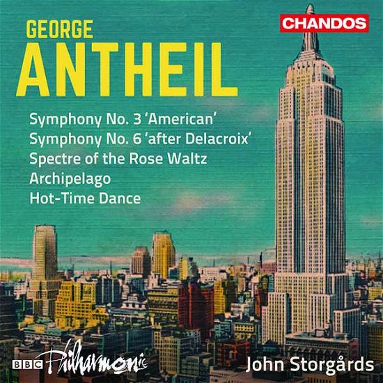 Cover for Antheil / Bbc Philharmonic · Orchestral Works 2 (CD) (2019)