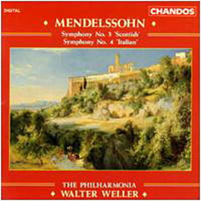 Cover for Felix Mendelssohn · Symphonies Nos. 3 Scottish &amp; 4 Italian (CD)