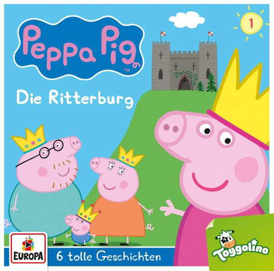 Cover for Peppa Pig Hörspiele · 001/die Ritterburg (Und 5 Weitere Geschichten) (CD) (2019)