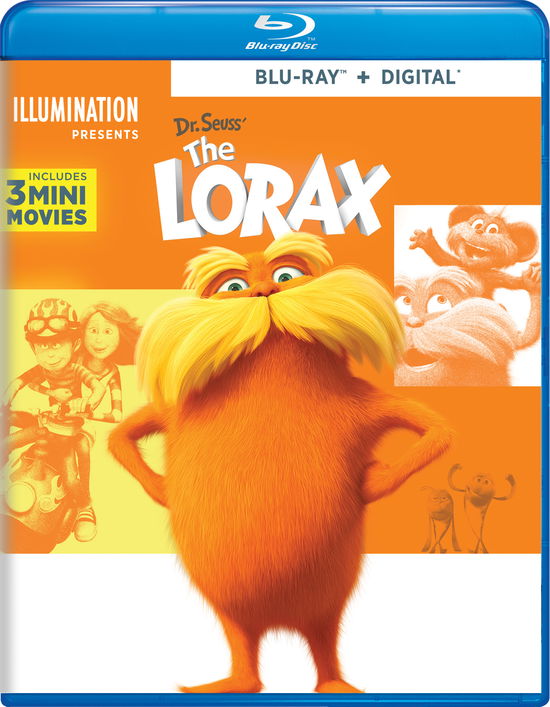 Cover for Dr Seuss' the Lorax (Blu-ray) (2019)