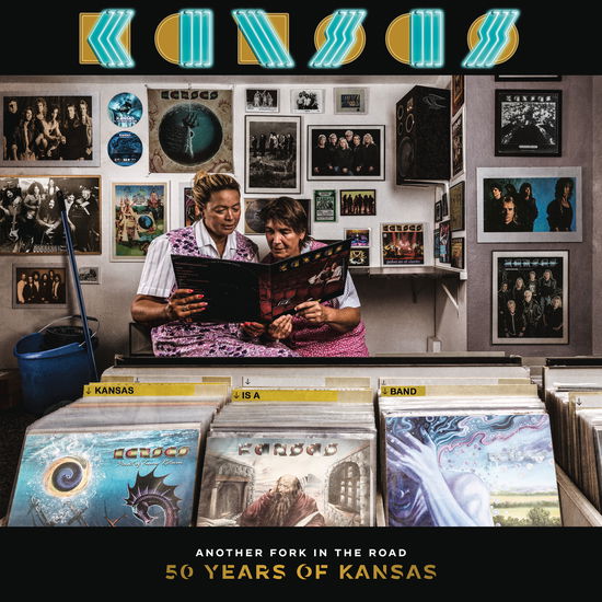 Cover for Kansas · Another Fork In The Road - 50 Years Of Kansas (CD) (2022)