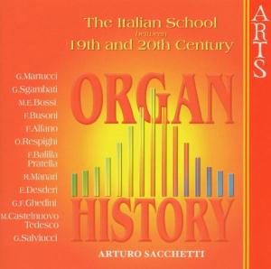 Organ History - Ital Arts Music Klassisk - Sacchetti - Muzyka - DAN - 0600554760223 - 2000