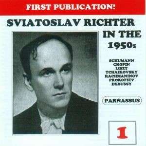 Richter In The 50s Vol. 1 (Penguin) - Sviatoslav Richter - Musik - PARNASSUS - 0606345001223 - 2. marts 1998