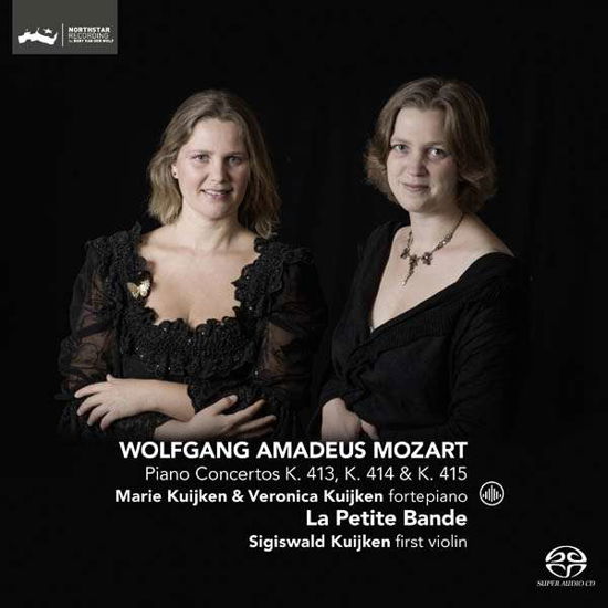 Cover for La Petite Bande  Sigiswald Kuijken · Mozart Piano Concertos Kv 413 Kv 414  Kv 415 (CD) (2017)