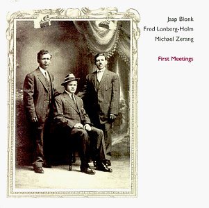 Cover for Jaap Blonk · First Meetings (CD) (1998)