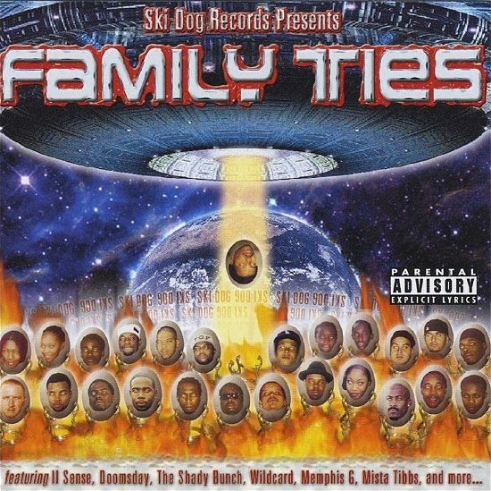 Cover for Various (Latin Rap Compilation) · Family Ties (CD)