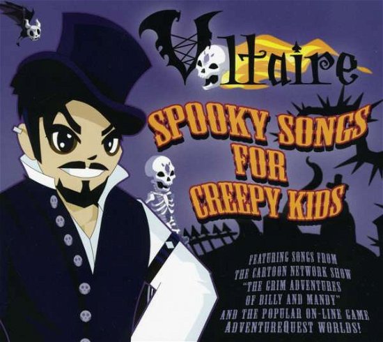 Cover for Voltaire · Spooky Songs for Creepy Kids (CD) [Digipak] (2010)