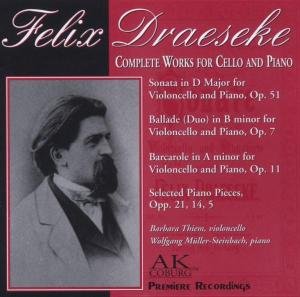 Cover for F. Draeseke · Works for Cello &amp; Piano (CD) (2006)