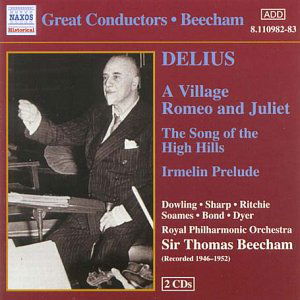 Cover for Sir Thomas Beecham Royal Philharmonic Orchestra · Village Romeo &amp; Juliet (CD) (2004)