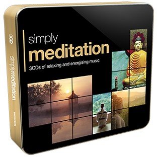 Cover for Various Artists · Simply Meditation (CD) (2020)