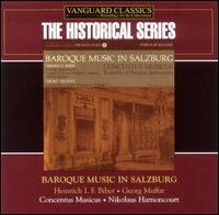 Cover for Harnoncourt / Concentus Musicus Wien · Baroque Music in Salzburg - Armonico tributo 7 Sonatas etc. Vanguard Classics Klassisk (CD) (2006)