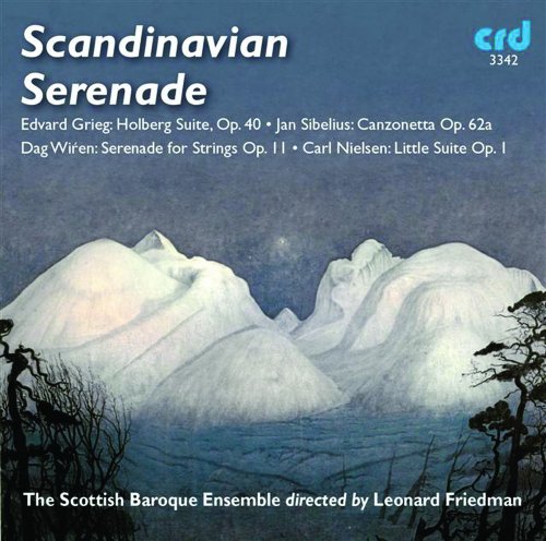 Scandinavian Serenade - Grieg / Scottish Baroque Ensemble / Friedman - Muziek - CRD - 0708093334223 - 8 november 2011