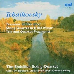 Cover for Tchaikovsky / Endellion Quartet · String Quartet in E Flat Minor (CD) (2009)