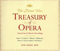 Treasury Of Opera 1906-1942 Vol. 1. A To M - Gigli / Caruso / Björling/+ - Musiikki - NIMBUS RECORDS PRIMA VOCE - 0710357174223 - maanantai 7. helmikuuta 2000