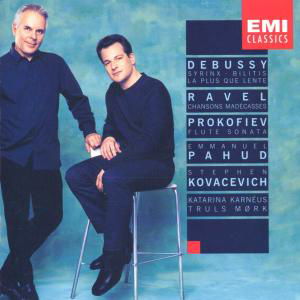 Cover for Emmanuel Pahud / Kovacevich · Debussy / Prokofiev / Ravel - Flute Sonatas - Syriynx (CD) (2000)