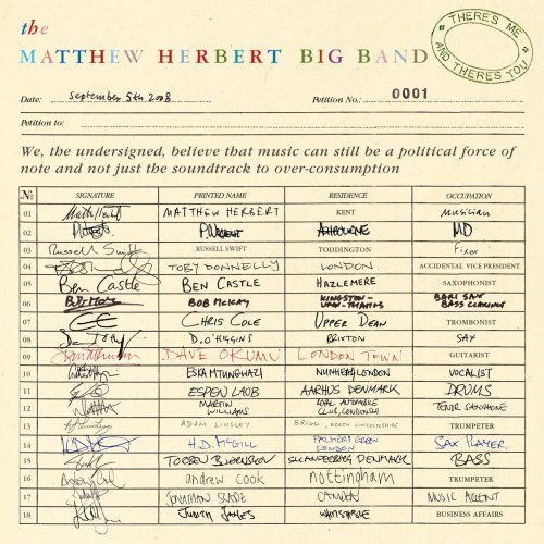 Cover for Matthew Big Band Herbert · There's Me &amp; There's You (CD) (2008)