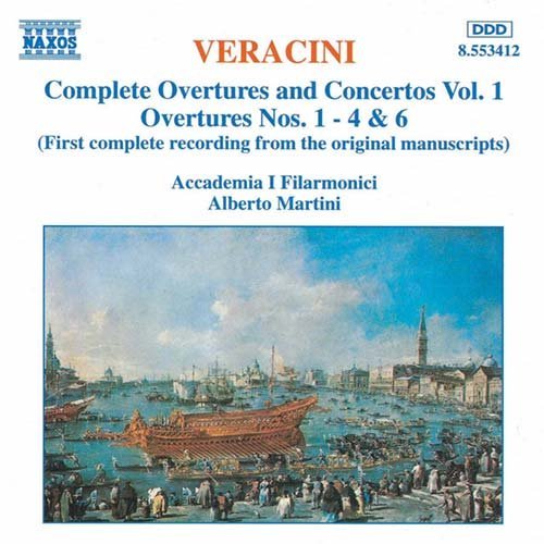 Cover for Accademia I Filarmonicmartini · Veracinicomplete Overtures Ctos 1 (CD) (1995)