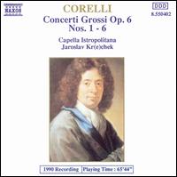 Cover for Corelli / Krechek · Concerti Grossi 1-6 (CD) (1994)