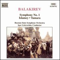 Cover for Balakirev / Golovschin / Rsso · Symphony 1 (CD) (1994)