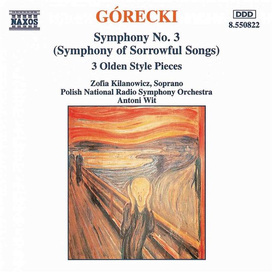 Cover for Gorecki / Wit / Polish Nat'l Radio So (Katowice) · Symphony 3 (CD) (1994)