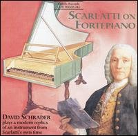 Cover for Scarlatti / Schrader,david · 18 Sonatas: Scarlatti on Fortepiano (CD) (1998)