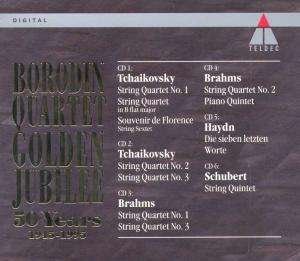 Cover for Borodin Quartet · Golden Jubilee 50 Yrs 1945-1995 (CD)