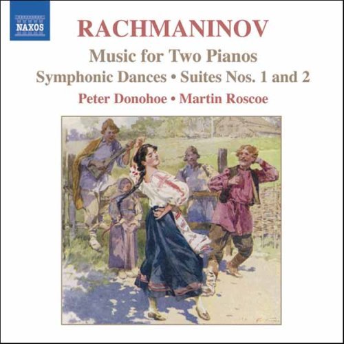 Works for Two Pianos - Rachmaninoff / Donohoe / Roscoe - Musikk - NAXOS - 0747313206223 - 21. november 2006