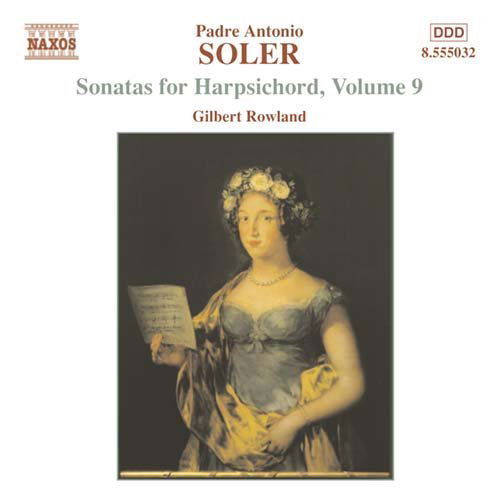 Sonatas for Harpsichord 9 - Soler / Rowland - Musique - NAXOS - 0747313503223 - 15 juillet 2003