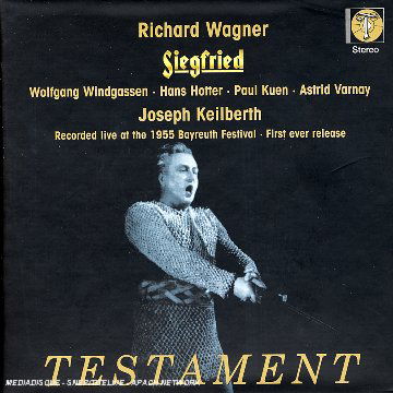 Cover for R. Wagner · Siegfried (Bayreuth 1955) (CD) (2006)