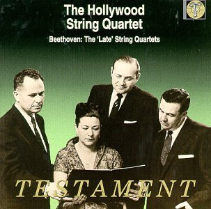 Cover for Hollywood String Quartet · String Quartets Testament Klassisk (CD) (2000)