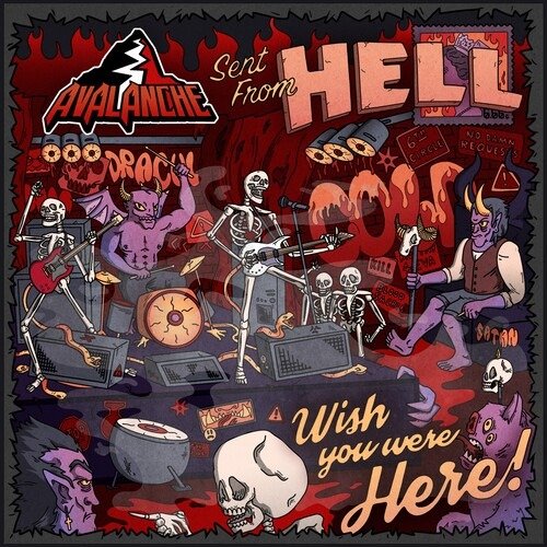 Cover for Avalanche · Sent from Hell (CD) (2020)