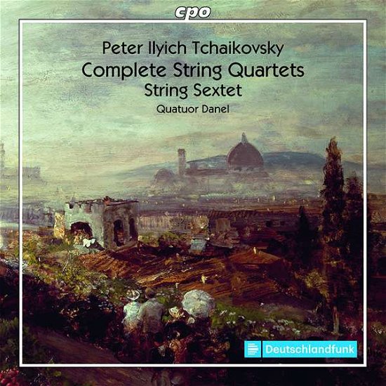Cover for Various Artists · Peter Ilyich Tchaikovsky: The String Quartets &amp; Sextet (CD) (2019)