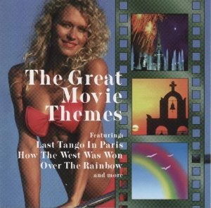 Cover for V/A-The Great Movie Themes · The Great Movie Themes-last Tango in Paris, How the West Eas Won, over (CD)