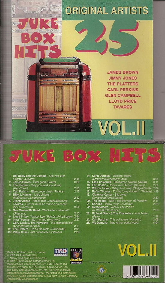 Cover for Various Artists · Jukebox Hits 2 (CD)